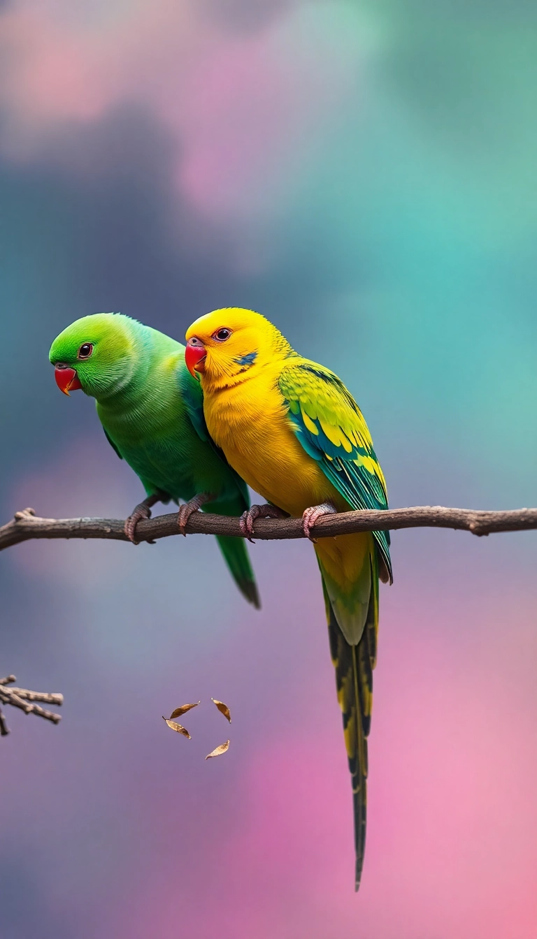 HD parakeets